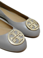 Tory Burch 64090 Benton 2 Ballet Flat Nappa Leather French Gray