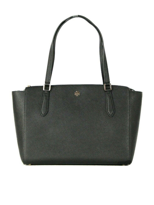 Tory Burch 64188 Emerson Small Top Zip Tote Black