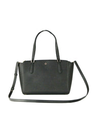 Tory Burch 64188 Emerson Small Top Zip Tote Black
