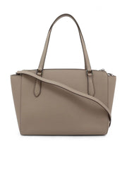 Tory Burch 64188 Emerson Small Top Zip Tote French Gray