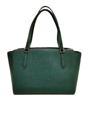 Tory Burch 64188 Emerson Small Top Zip Tote Jitney Green
