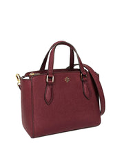 Tory Burch 64189 Emerson Mini Top Zip Tote Imperial Garnet