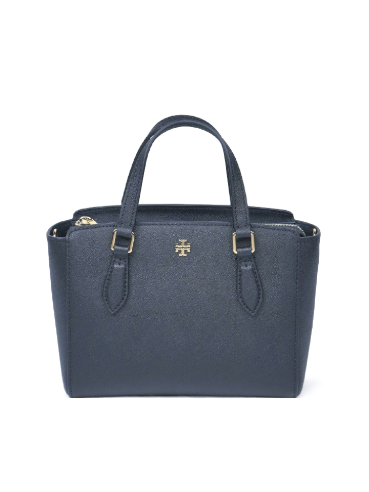 Tory Burch 64189 Emerson Mini Top Zip Tote Tory Navy Balilene