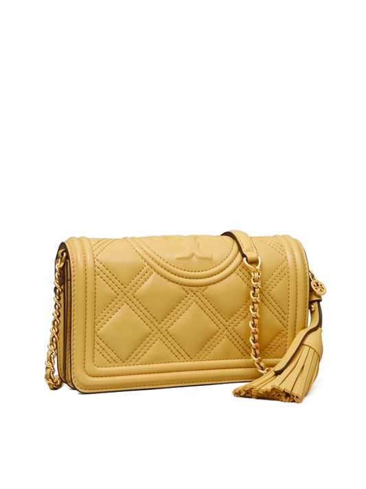    Tory-Burch-64312-Fleming-Soft-Wallet-Crossbody-Beeswax-Balilene-samping