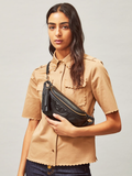 Tory Burch 64313 Fleming Soft Belt Bag Black