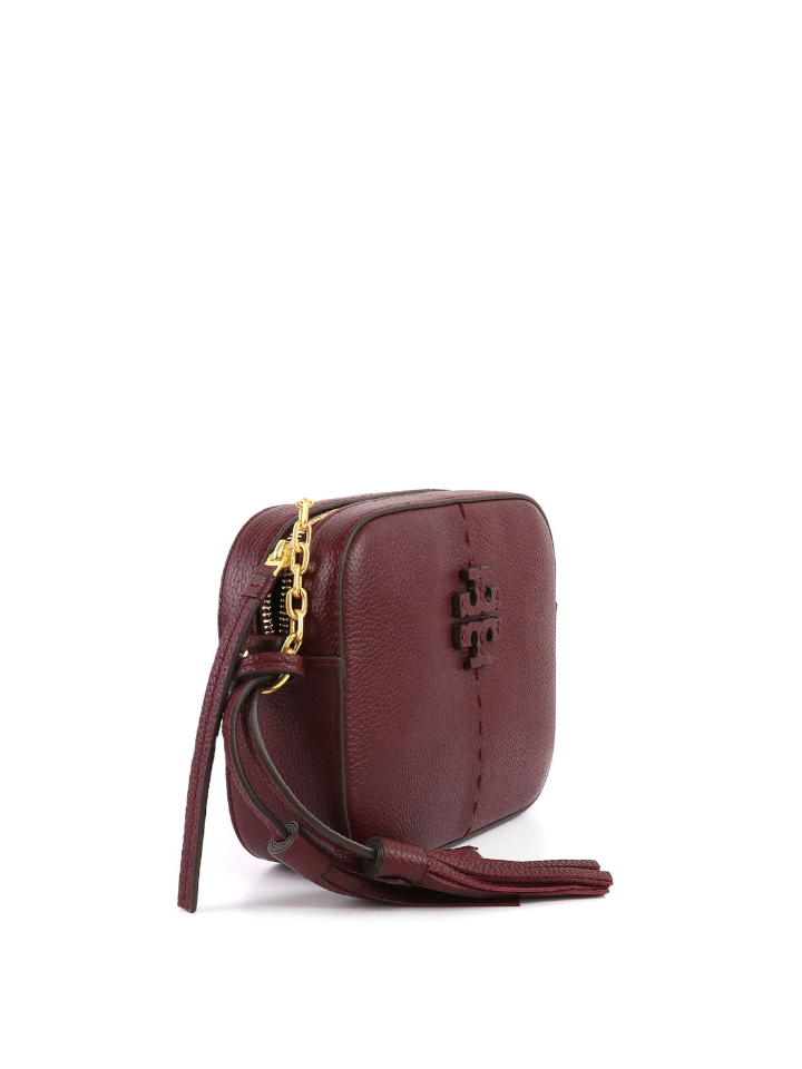 Tory Burch 64447 McGraw Camera Bag Claret