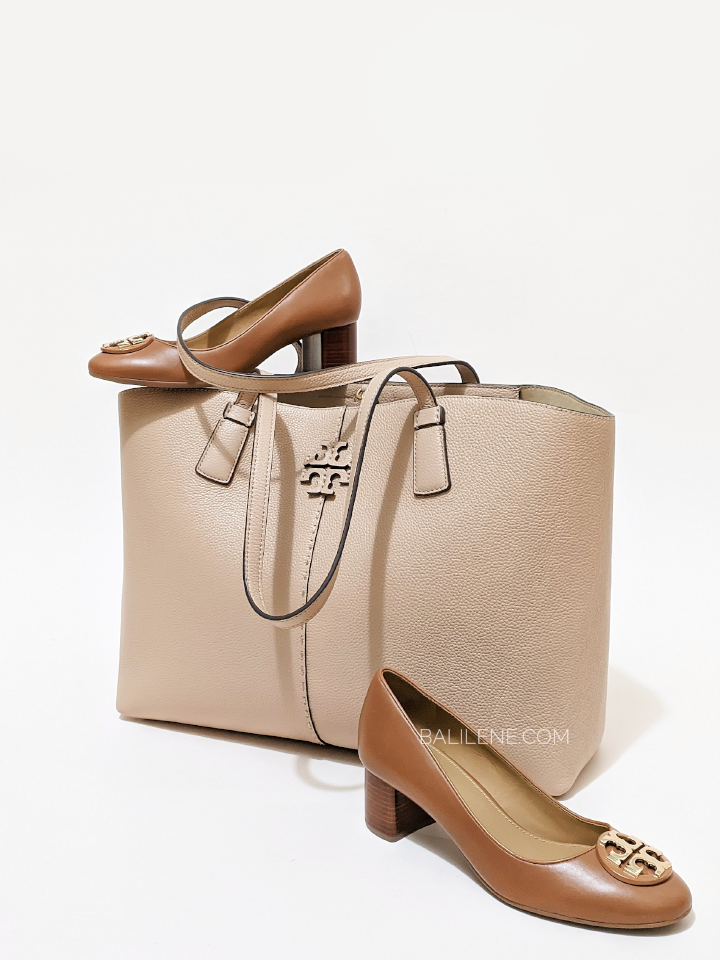 Tory Burch 64454 McGraw Tote Bag Devond Sand