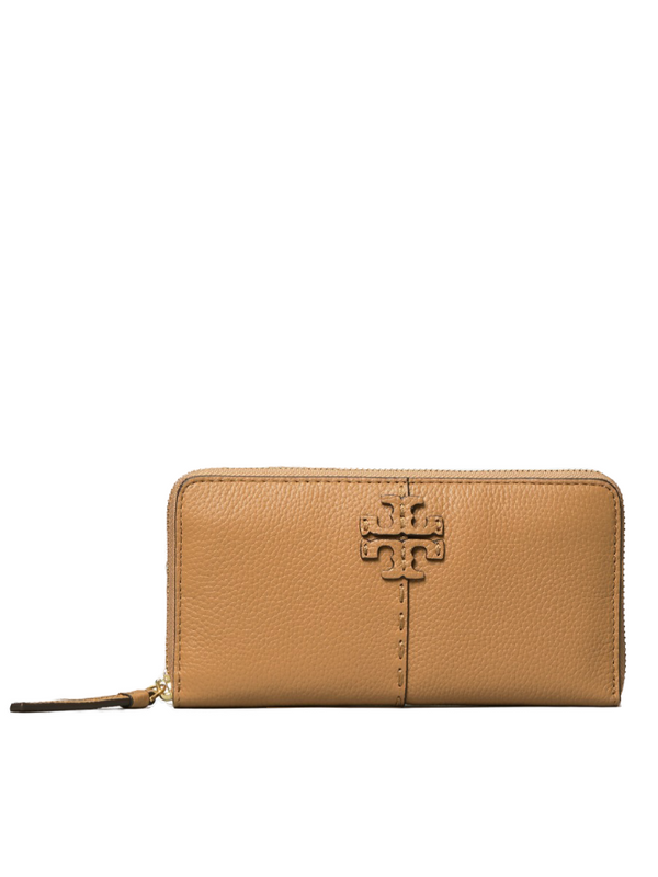 Tory Burch Charlie Zip Continental Wallet, Black