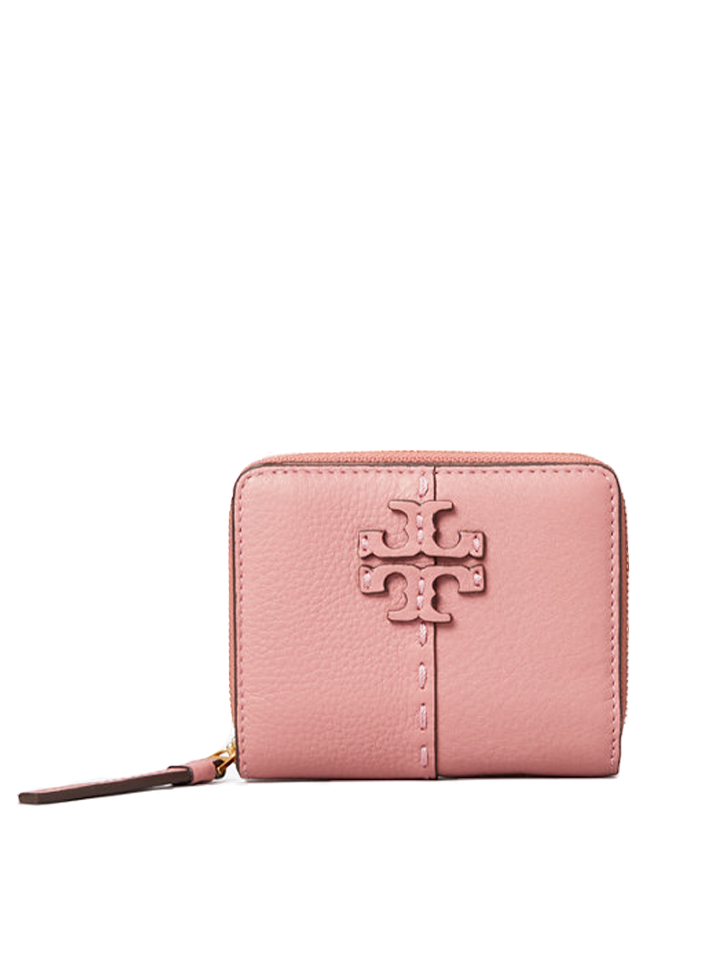 Tory Burch 64522 McGraw Bi-Fold Wallet Pink Magnolia