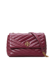 Tory-Burch-64963-Kira-Chevron-Small-Convertible-Imperial-Garnet-Balilene-depan