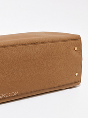 Tory Burch 67288 Britten Triple Compartment Tote Bark