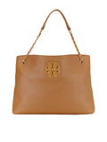 Tory Burch 67288 Britten Triple Compartment Tote Bark