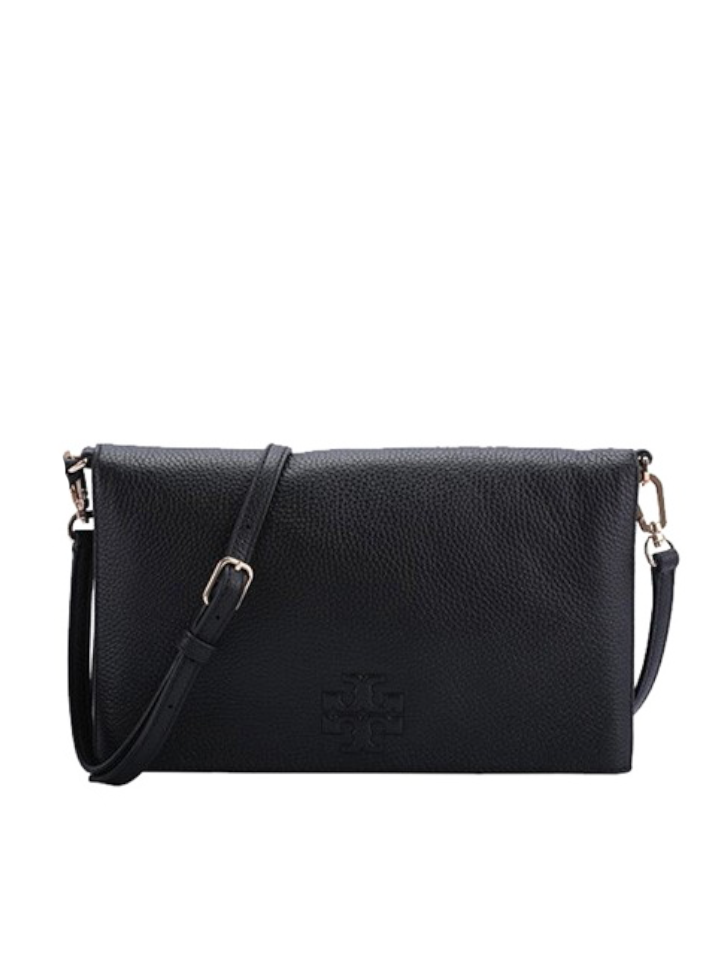 Tory-Burch-67289-Thea-Foldover-Crossbody-Black-Balilene-depan