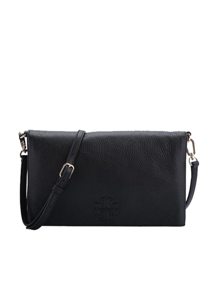 Tory Burch 67289 Thea Foldover Crossbody Black Balilene