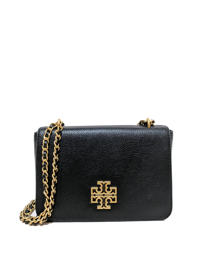Tory Burch Britten Medium Adjustable Shoulder Bag Black