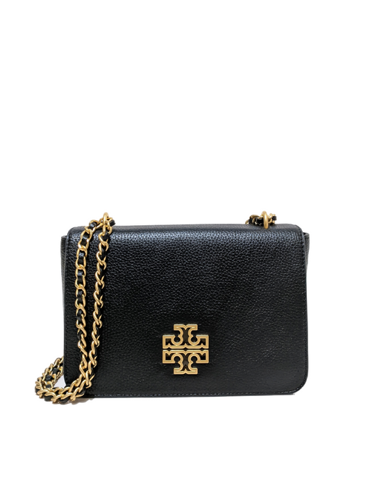 Tory Burch Britten Medium Adjustable Shoulder Bag Black