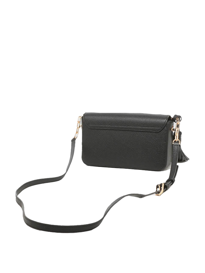 Tory Burch 67303 Thea Leather Mini Crossbody Bag Black