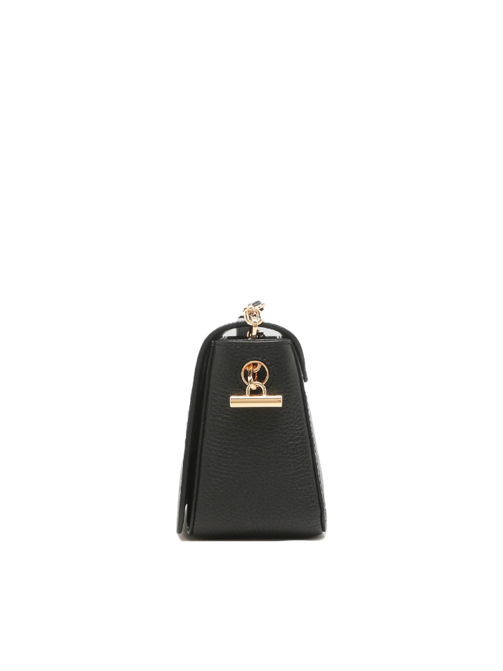 Tory Burch 67303 Thea Leather Mini Crossbody Bag Black