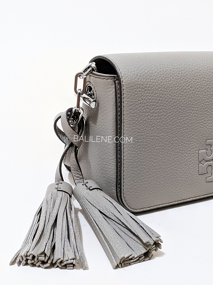 Tory Burch, Bags, Brand New Tory Burch Thea Mini Bag Gray