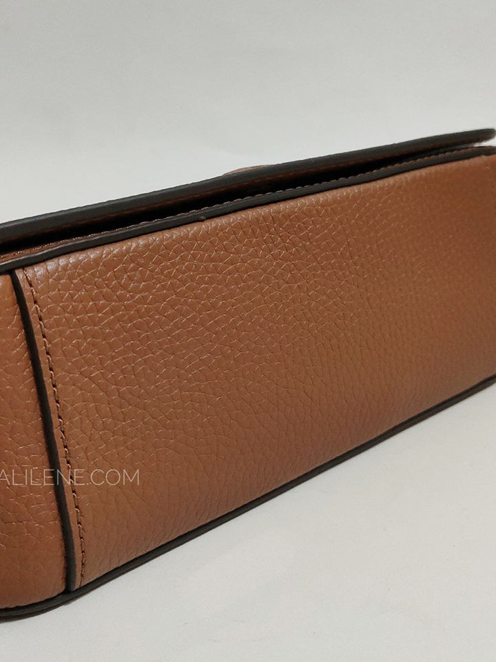Tory Burch 67303 Thea Leather Mini Crossbody Bag Classic Tan