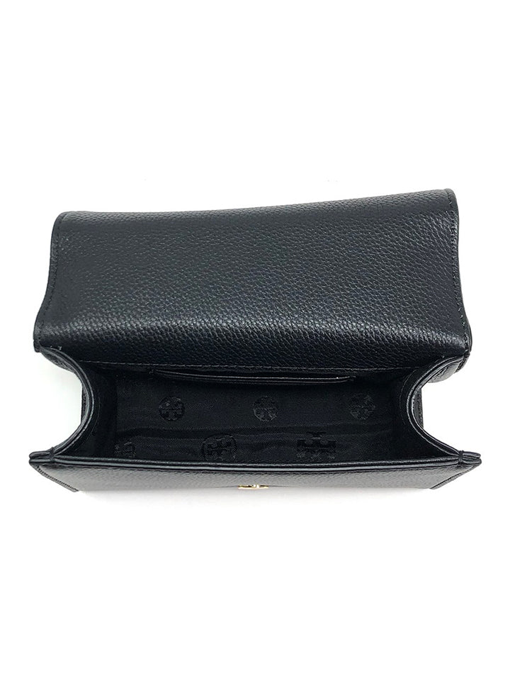 Tory Burch 67332 Carter Shrunken Shoulder Bag Black