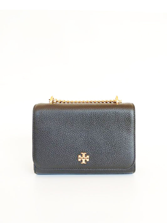 Tory Burch 67332 Carter Shrunken Shoulder Bag Black