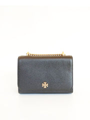 Tory Burch 67332 Carter Shrunken Shoulder Bag Black