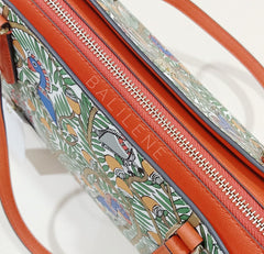 Tory Burch 69368 Emerson Something Wild Small Top Zip