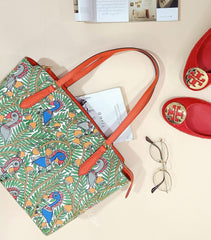 Tory Burch 69368 Emerson Something Wild Small Top Zip