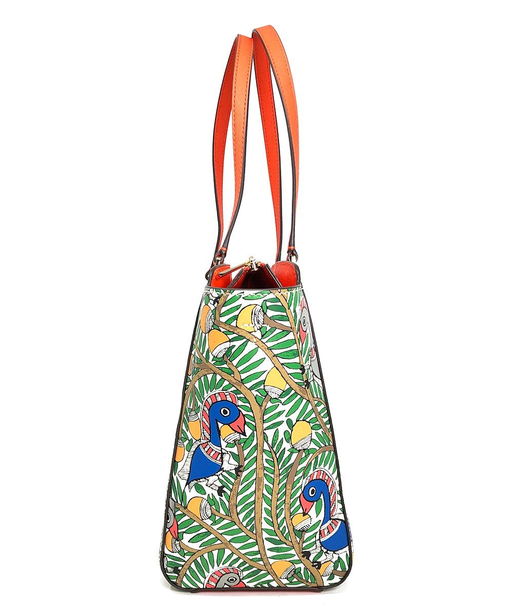 Tory Burch 69368 Emerson Something Wild Small Top Zip