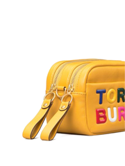 Tory Burch 71815 Perry Print Double-Zip Mini Bag Daylily