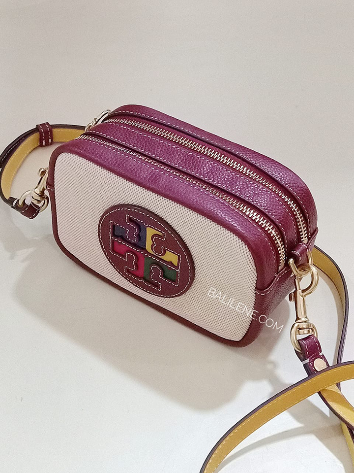       Tory-Burch-71949-Perry-Color-Block-Canvas-Mini-Bag-Balilene-atas