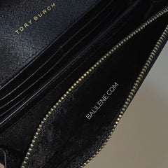 Tory Burch 52899 Emerson Chain Wallet Black