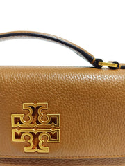 Tory Burch Britten Mini Top Handle Bag Bark