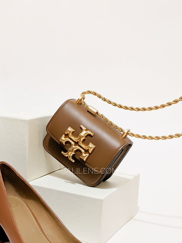 Tory Burch Eleanor Mini Crossbody Bag Moose Balilene