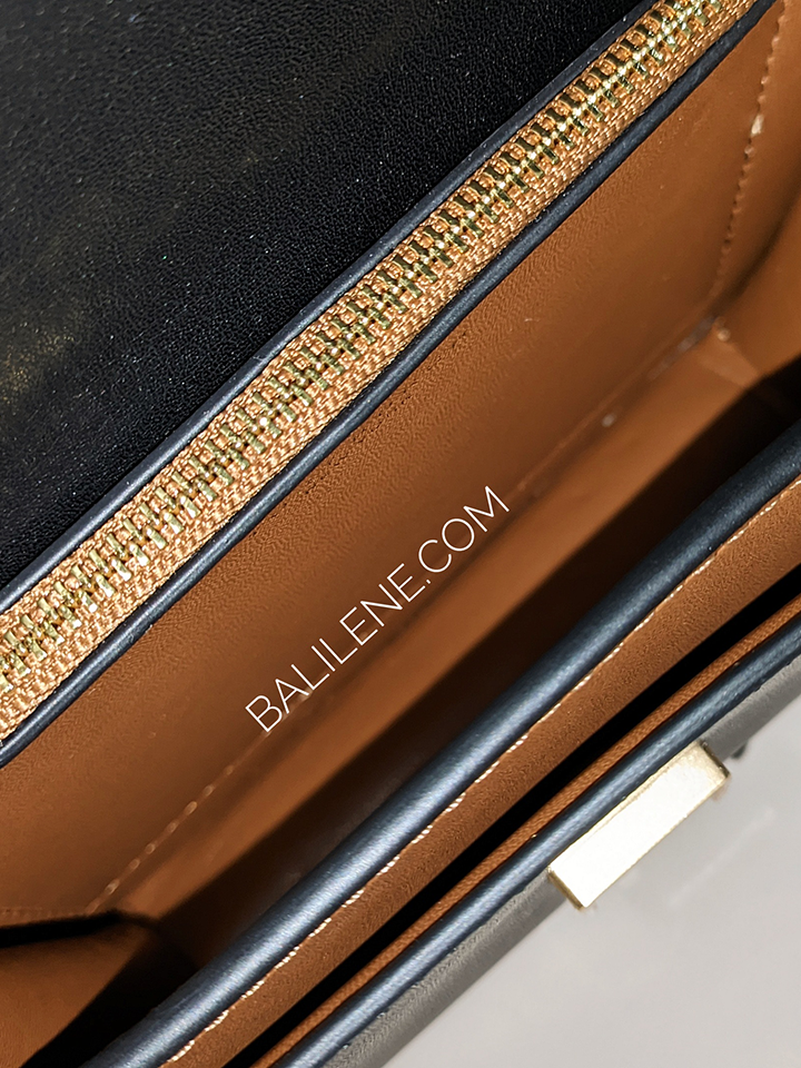 Tory Burch Eleanor Small Convertible Shoulder Bag Black