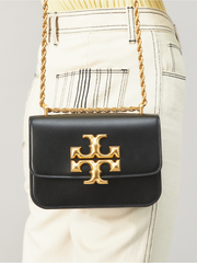 Tory Burch Eleanor Small Convertible Shoulder Bag Black