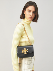 Tory Burch Eleanor Small Convertible Shoulder Bag Black