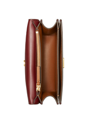 Tory Burch Eleanor Small Convertible Shoulder Bag Huckleberry