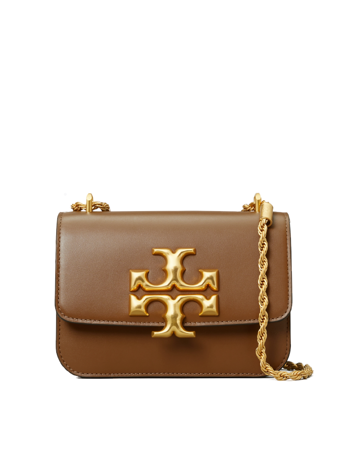 Tory Burch Eleanor Small Convertible Shoulder Bag Moose