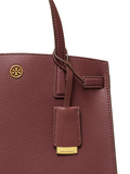 Tory Burch 73625 Walker Small Satchel Dark Rhubarb/Dark Gold