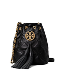 Tory Burch Fleming Soft Mini Bucket Bag Black