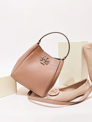 Tory Burch 74956 McGraw Small Bucket Bag Meadowsweet