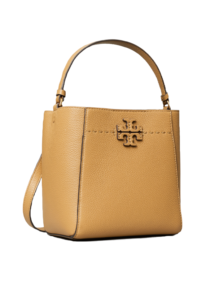 Tory Burch 74956 McGraw Small Bucket Bag Tiramisu