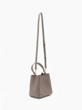Tory Burch 74956 Mcgraw Small Bucket Bag Silver Maple