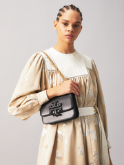 Tory Burch Eleanor Small Convertible Shoulder Bag Black