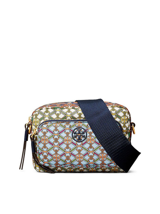 Tory Burch 75210 Piper Printed Mini Bag Gemini Medallion Ribbon