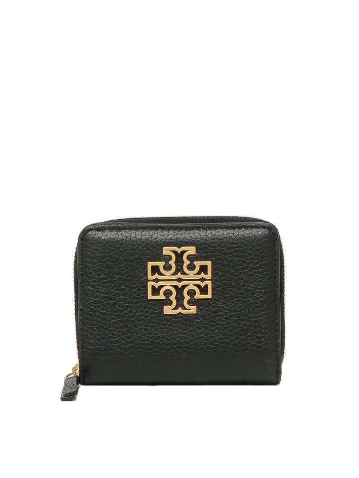 Tory Burch 75400 Britten Mini Wallet Black