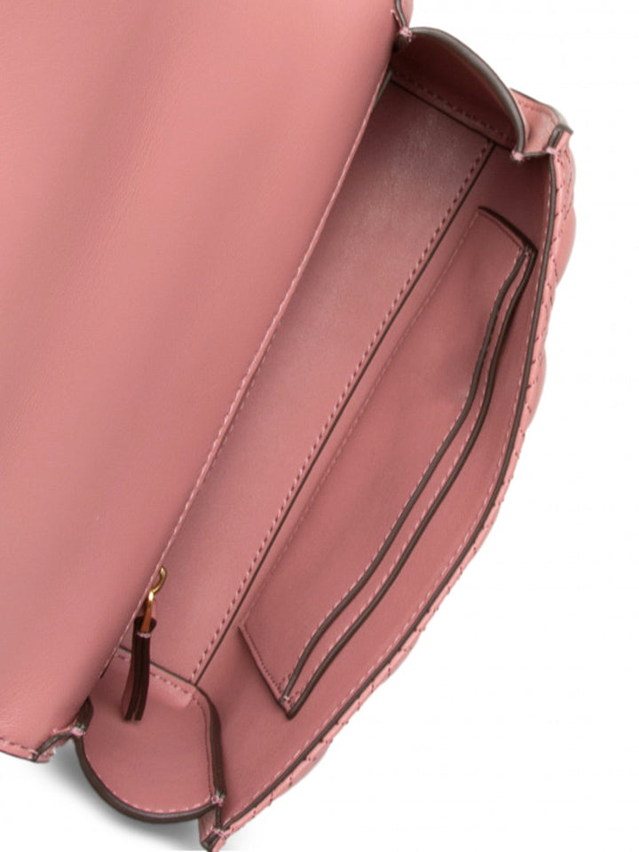 Tory Burch 75576 Fleming Small Convertible Shoulder Bag Pink Magnolia