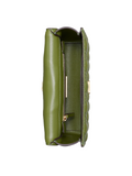 Tory Burch 75576 New Fleming Small Convertible Shoulder Bag Spinach